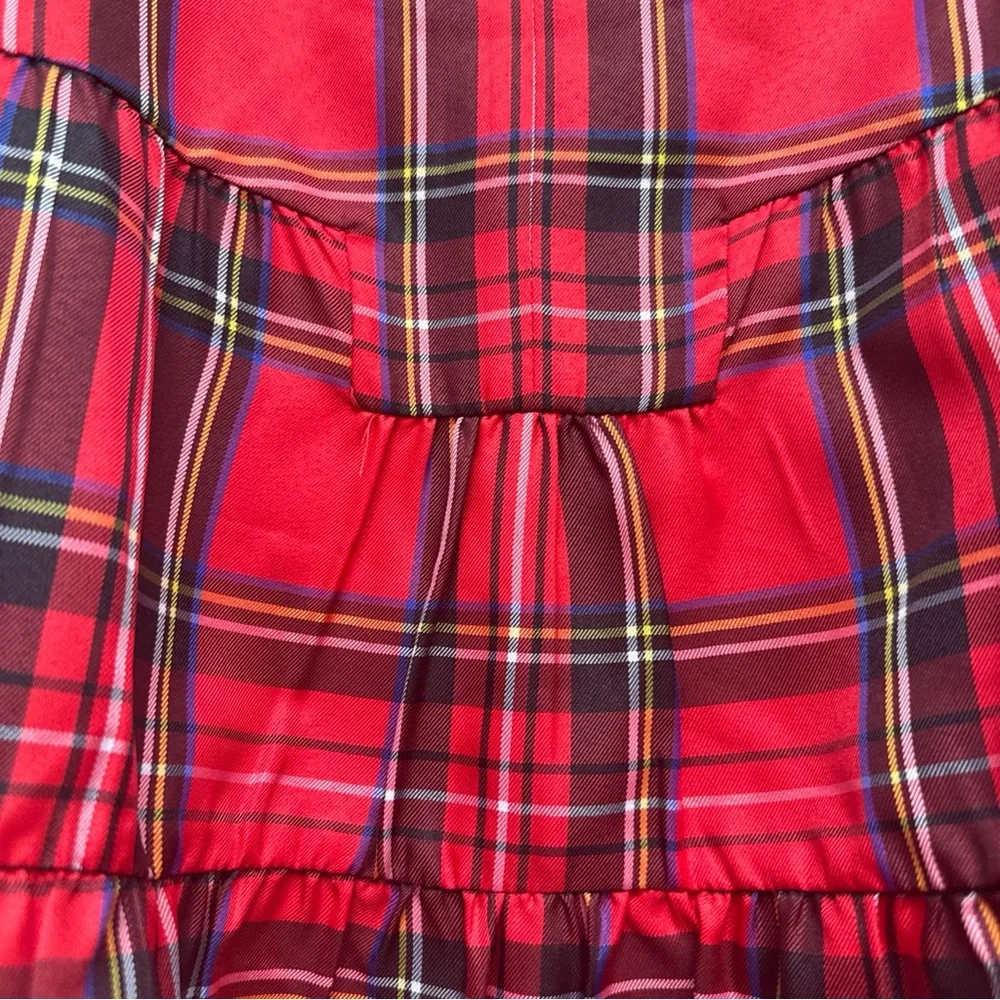 Tuckernuck Red Plaid Tunic Top‎ - Picture 4 of 10